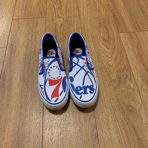76ers slip on shoes
